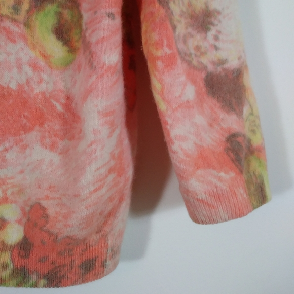 SOLD 🥰 Angora 50s cardigan french Hand sweater - Picture 4 of 7